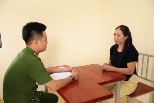 Bị can Nguyễn Thị Thúy. Ảnh: CAHT