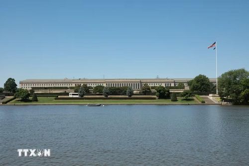 Lầu Năm Góc, trụ sở Bộ Chiến tranh Mỹ, nằm bên bờ sông Potomac tại Arlington, bang Virginia, là một điểm nhấn kiến trúc gắn với cảnh quan đô thị và lịch sử phát triển của khu vực. (Ảnh: Ngọc Quang/TTXVN)