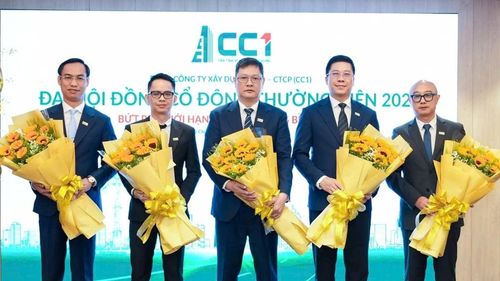 Các thành viên HĐQT CC1 nhiệm kỳ 2026 - 2031. Ảnh: CC1.
