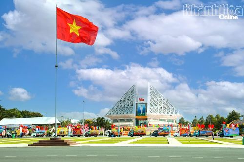 Không gian bên ngoài Bảo tàng tỉnh cơ sở 2.