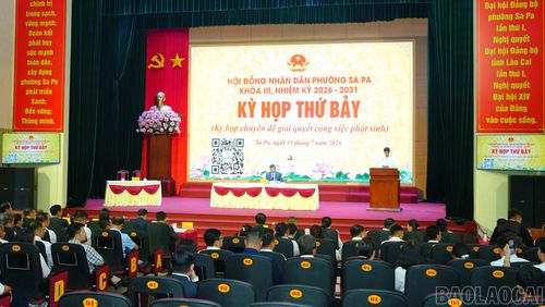Quang cảnh kỳ họp.