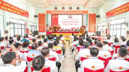 Đại hội đại biểu Đảng bộ xã Hàm Thuận lần thứ nhất, nhiệm kỳ 2025 - 2030