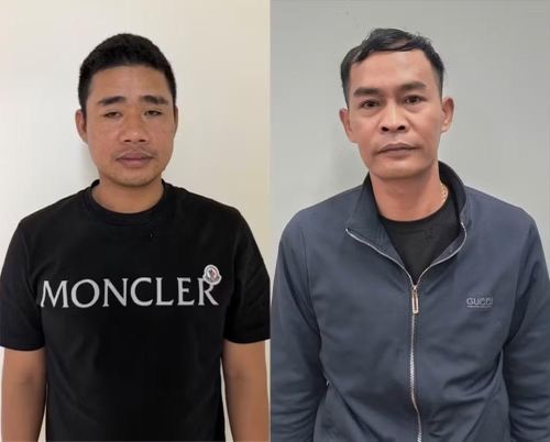 Đối tượng Nguyễn Bá Chi và Hoàng Thanh Tân.
