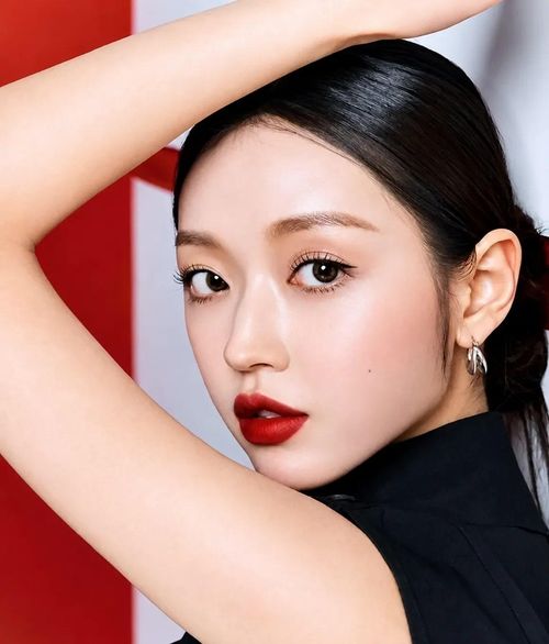 Đôi môi đỏ thuần luôn là lựa chọn hoàn hảo mỗi khi cần nổi bật