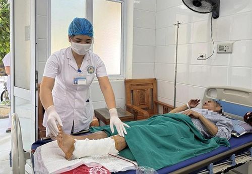 Hiện sức khỏe bệnh nhân đã ổn định, tiếp tục được theo dõi, chăm sóc tại viện. Ảnh: BVCC.