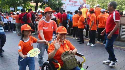 Chương trình đi bộ "Vì nạn nhân chất độc da cam/dioxin" năm 2026.