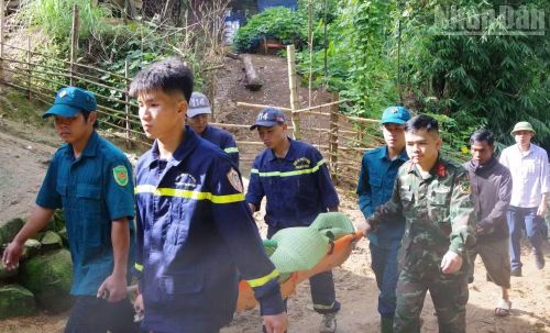 Nạn nhân cuối cùng tại xã Gia Phù được tìm thấy vào sáng 2/8.