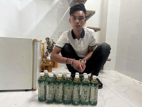 Đối tượng Lê Quang Trọng, kẻ cầm đầu. Ảnh: CACC