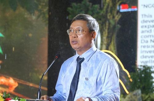  Ông Hồ Quang Bửu - Phó Chủ tịch UBND TP Đà Nẵng phát biểu khai mạc lễ hội.