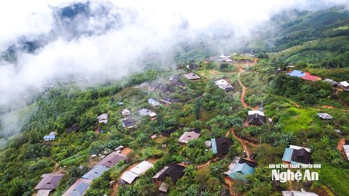 Bản Pà Khốm, xã Tri Lễ. Ảnh: Thành Cường