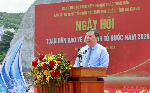Phó Thủ tướng Thường trực Phạm Gia Túc phát biểu tại Ngày hội. Ảnh: VGP/Phương Nguyên