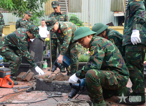 Các lực lượng thực hiện nhiệm vụ với tinh thần, trách nhiệm cao nhất.