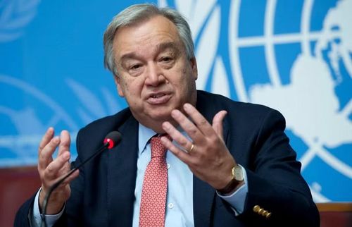 Tổng thư ký Liên Hợp Quốc António Guterres sẽ rời chức vào ngày 1/1/2027 sau 10 năm lãnh đạo tổ chức quốc tế này. Ảnh: Reuters.