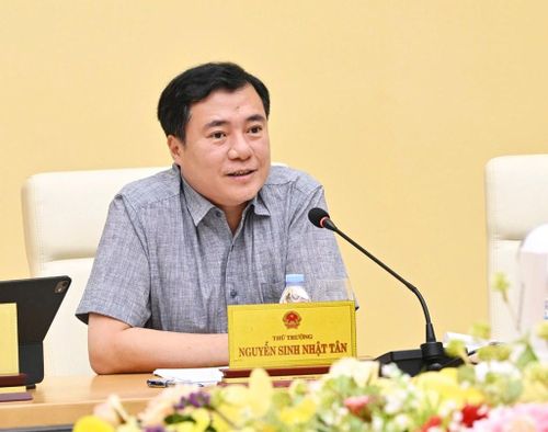 Thứ trưởng Bộ Công Thương Nguyễn Sinh Nhật Tân. Ảnh: Bộ Công Thương