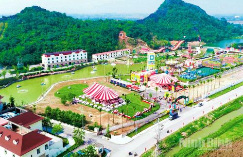 Legend Valley Country Club - mô hình du lịch tích hợp giữa nghỉ dưỡng và thể thao tại phường Nguyễn Úy. Ảnh: Anh Tuấn