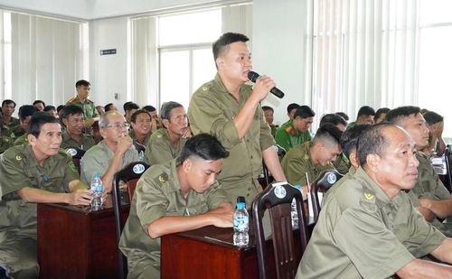Lực lượng tham gia bảo vệ ANTT ở cơ sở đã khẳng định vai trò "cánh tay nối dài" của Công an cấp xã.