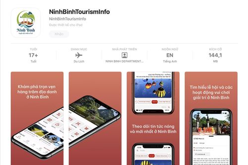 Ứng dụng Ninh Binh TourismInfo bao gồm tất cả thông tin về danh lam thắng cảnh, di tích lịch sử, cơ sở lưu trú, nhà hàng, tuyến tham quan tại Ninh Bình