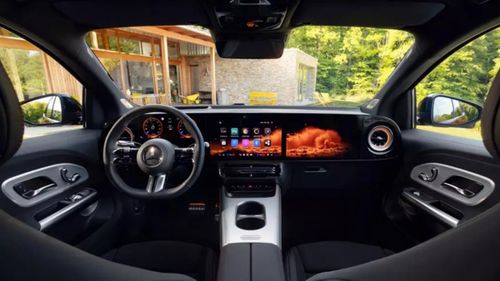Thiết kế khoang lái Mercedes-Benz GLA 2027. Ảnh: Mercedes-Benz