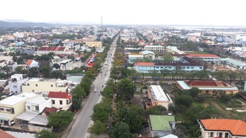 Dáng dấp đô thị Núi Thành.