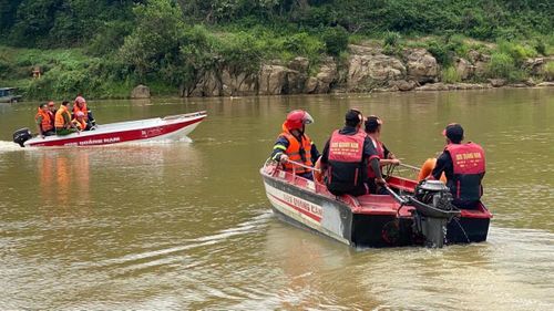 Công tác tìm kiếm cháu H vẫn đang tiếp tục.