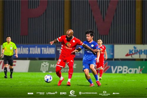 Mùa giải vừa qua, Luiz Antonio là trụ cột không thể thay thế của CLB Hải Phòng.