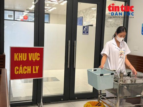 Khu vực cách ly điều trị các bệnh truyền nhiễm.