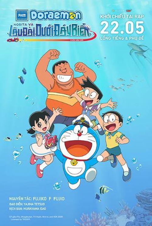 Doraemon Movie 45: Nobita và lâu đài dưới đáy biển.