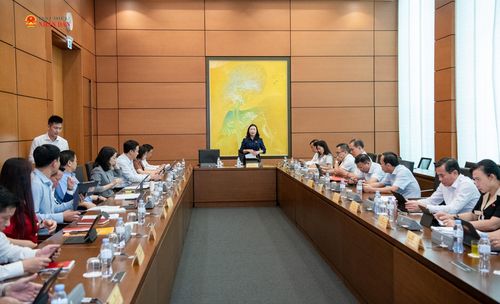 Quang cảnh phiên thảo luận tại Tổ 3. Ảnh: Lâm Hiển