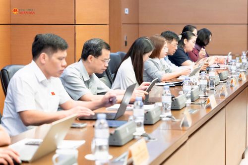 Các đại biểu tham dự thảo luận tổ. Ảnh: Đắc Trường