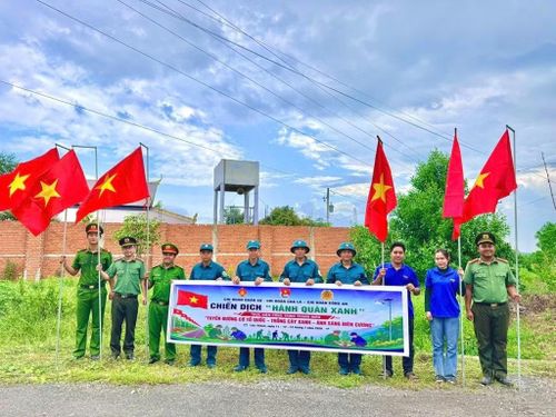 Chiến dịch “Hành quân xanh” hè năm 2026 trên địa bàn xã Lộc Thành.