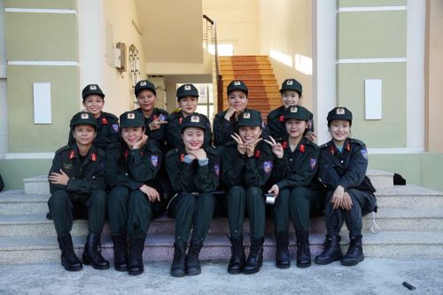Những "bông hồng vàng" góp phần tạo nên "cơn mưa" Huy chương Vàng của Đội tuyển Bộ Tư lệnh Cảnh sát cơ động.