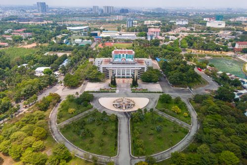 Nhà điều hành Đại học Quốc gia TP.HCM. Ảnh: Quỳnh Danh.