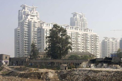  Các tòa nhà chung cư tại Ôn Châu vào thời điểm năm 2016. Ảnh: SCMP.