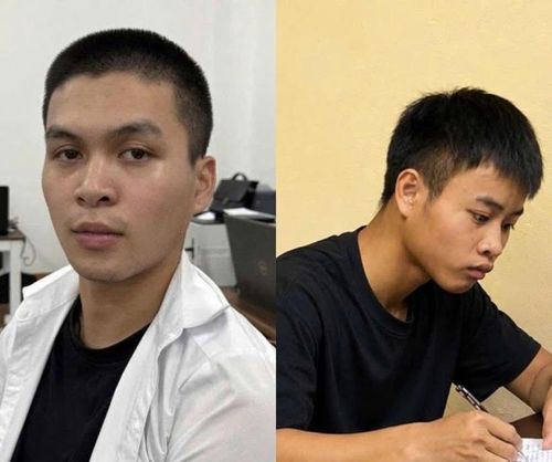 2 đối tượng Hoàng Văn Nha (ảnh trái) và Hoàng Tuấn Vũ. Ảnh: CAPT