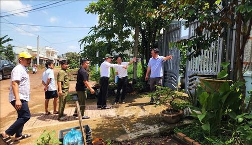 Ngay từ đầu năm 2026, phường Bình Phước đã chủ động hoàn thiện các thủ tục đầu tư, tổ chức khởi công đồng loạt các công trình để bảo đảm tiến độ giải ngân theo kế hoạch. Ảnh: Đậu Tất Thành/TTXVN