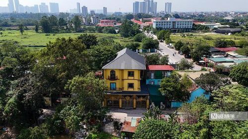 Căn biệt thự được xây dựng trái phép trên đất nông nghiệp. Ảnh minh họa.