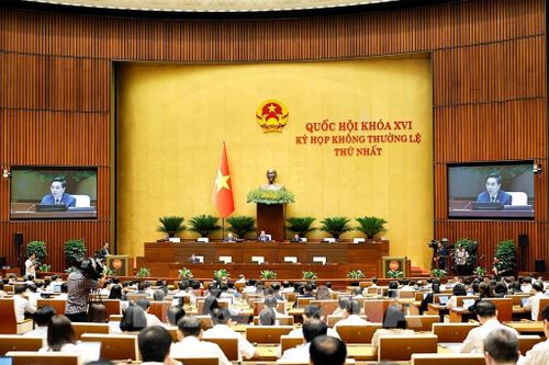 Quang cảnh phiên họp. Ảnh: Doãn Tấn - TTXVN