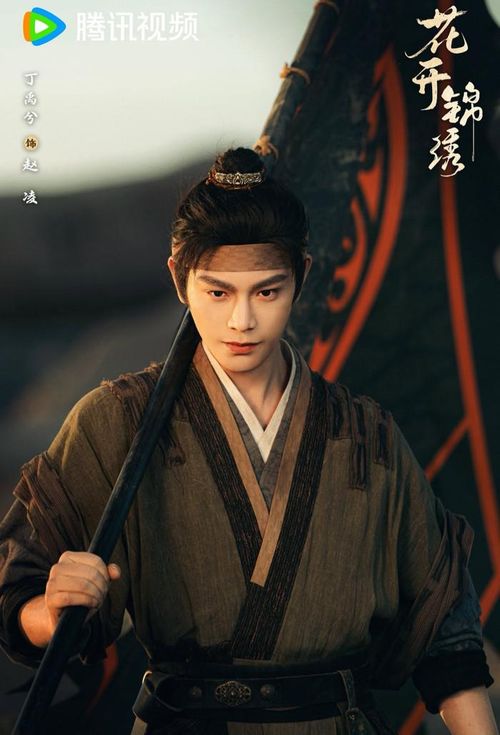 Đinh Vũ Hề vào vai Triệu Lăng. Ảnh: Weibo