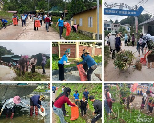 45/45 xã, phường đồng loạt ra quân hưởng ứng phong trào "Toàn dân chung tay bảo vệ môi trường, vì một Việt Nam xanh, sạch, đẹp"