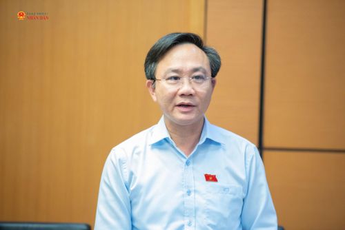 ĐBQH Hoàng Xuân Tân (Quảng Trị) phát biểu