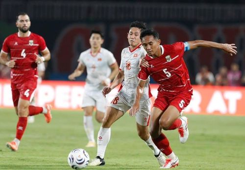 ĐT Việt Nam thắng 3-0 Indonesia trên sân Pankansari - Ảnh: VFF