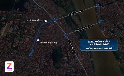 Khu vực lập đồ án có tổng diện tích khoảng 10 ha, trong đó đất quy hoạch 8,77 ha, tuyến vòm cầu dài tổng cộng 1,716 km từ phố Phùng Hưng tới phố Gầm Cầu. Hệ thống vòm cầu đá này nằm ở vị trí tiếp giáp phố cổ và khu phố Pháp, được xây từ đầu thế kỷ 20, trở thành một dấu ấn kiến trúc, lịch sử riêng của Hà Nội. Đồ họa: Đinh Hà.