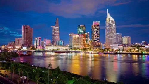 Trung tâm Tài chính quốc tế tại Thành phố Hồ Chí Minh được kỳ vọng đóng vai trò kênh dẫn vốn đầu tư quan trọng cho nền kinh tế. (Ảnh: TÙNG ANH)