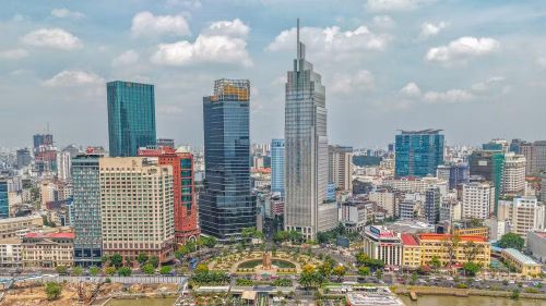 Thành phố Hồ Chí Minh thu hút vốn FDI rất cao trong sáu tháng đầu năm. (Ảnh: TÙNG ANH)