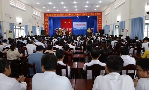 Quang cảnh buổi lễ.