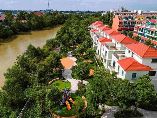 Khu dân cư Phước Thọ được phát triển theo nguyên lý thuận thiên, khai thác các lợi thế về cảnh quan sông nước - Ảnh: Thành Sơn