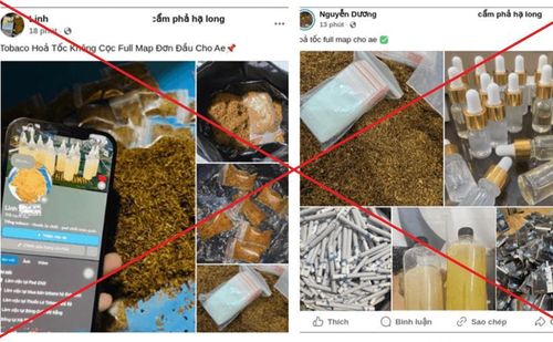 Các đối tượng lợi dụng mạng xã hội để quảng cáo, rao bán trái phép các sản phẩm nghi chứa chất ma túy dưới nhiều tên gọi ngụy trang.