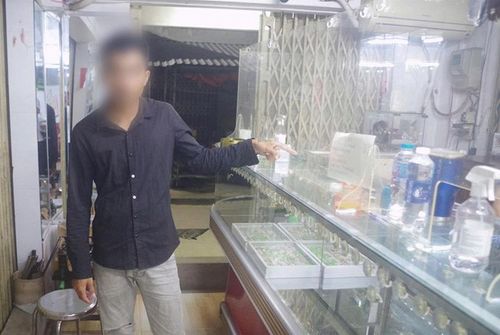 Đối tượng V.T. đem tài sản lấy trộm được ra tiệm vàng bán lấy tiền tiêu xài cá nhân. (Ảnh:CA)