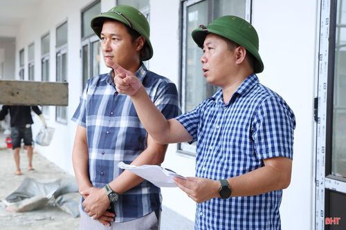 Cùng với nỗ lực của nhà thầu, Ban Quản lý dự án đầu tư xây dựng công trình dân dụng và hạ tầng khu vực tỉnh Hà Tĩnh với vai trò chủ đầu tư cũng thường xuyên kiểm tra, tháo gỡ kịp thời những khó khăn cho các nhà thầu.