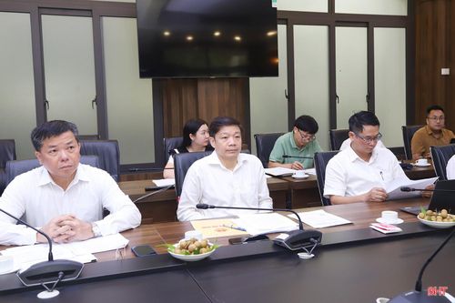 Đại biểu tham dự buổi làm việc.